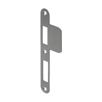 Mauer 538 - sluitplaat met verlengde lip - RVS - afgerond - dag/nachtschoot - DR. 1+3 Mauer 538 - sluitplaat met verlengde lip - RVS - afgerond - dag/nachtschoot - DR. 1+3