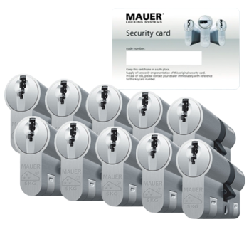 Mauer DT1+ cilinder met kerntrekbeveiliging (10x) - SKG***