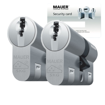 Mauer DT1+ cilinder met kerntrekbeveiliging (2x) - SKG***