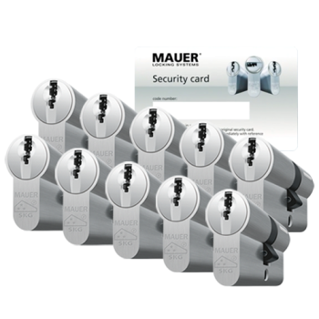 Mauer DT1 cilinder met kerntrekbeveiliging (10x) - SKG***