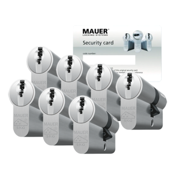 Mauer DT1 cilinder met kerntrekbeveiliging (7x) - SKG***