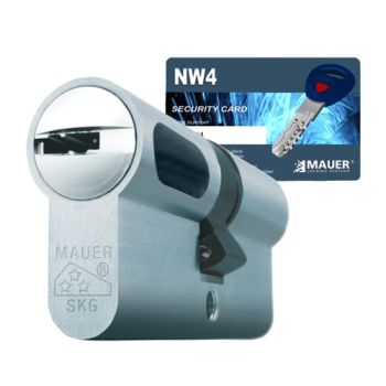 Mauer New Wave 4 cilinder met kerntrekbeveiliging (1x) - SKG***