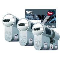 Mauer New Wave 5 cilinder met kerntrekbeveiliging (3x) - SKG***