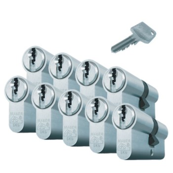 Mauer F3 cilinder met kerntrekbeveiliging (9x) - SKG***