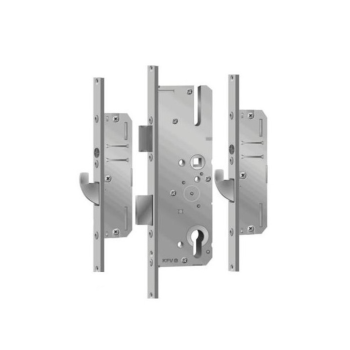 KFV meerpuntssluiting AS2500 (B001) - cilinderbediend - voorplaat recht 2170 x 16 mm - DM45 PC92 - SKG**