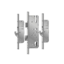 KFV meerpuntssluiting AS2500 (B001) - cilinderbediend - voorplaat recht 2170 x 16 mm - DM45 PC92 - SKG**