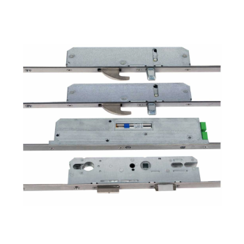 KFV meerpuntssluiting AS2600 (B001) - elektronisch zelfvergrendelend (Genius CB) - RVS voorplaat recht 2170 mm - DM35 PC92 - SKG**
