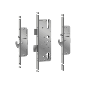 KFV meerpuntssluiting AS2750 (B296) - mechanisch zelfvergrendelend - voorplaat recht 2170 x 16 mm - DM45 PC92 - SKG**