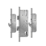 KFV meerpuntssluiting AS4540 (B298) - krukbediend met sluitfunctie XL - voorplaat recht 2170 x 16 mm - DM35 PC92 - SKG**