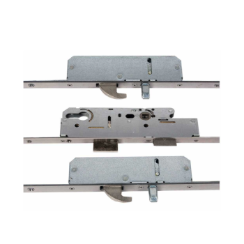 KFV meerpuntssluiting EP960 (B001) - cilinderbediend met antipaniek functie E - voorplaat U 2170 x 24 mm - DM45 PC92 - SKG** & NEN-EN 179 of 1125