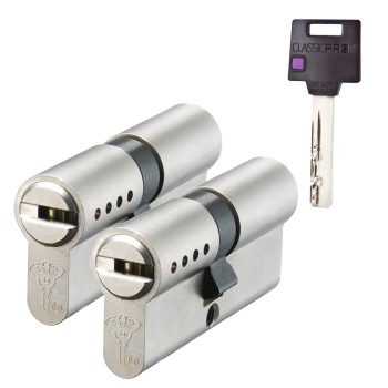 Mul-T-Lock Classic Pro cilinder met kerntrekbeveiliging (2x) - SKG***