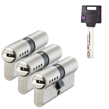 Mul-T-Lock Classic Pro cilinder met kerntrekbeveiliging (3x) - SKG***