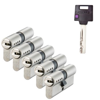 Mul-T-Lock Classic Pro cilinder met kerntrekbeveiliging (5x) - SKG***