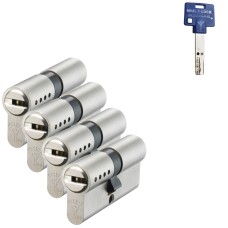 Mul-T-Lock Interactive+ cilinder met kerntrekbeveiliging (4x) - SKG*** Mul-T-Lock Interactive+ cilinder met kerntrekbeveiliging (4x) - SKG***
