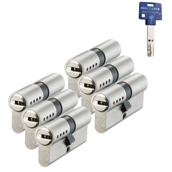 Mul-T-Lock Interactive+ cilinder met kerntrekbeveiliging (6x) - SKG***