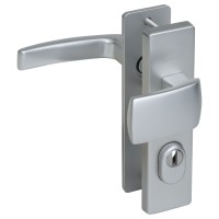Nemef 3405-2 kortschild deurbeslag met kerntrekbeveiliging - knop/kruk - F1 - PC55 RS - SKG*** Nemef 3405-2 kortschild deurbeslag met kerntrekbeveiliging - knop/kruk - F1 - PC55 RS - SKG***