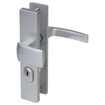 Nemef 3415-2 deurbeslag met kerntrekbeveiliging - knop/kruk - F1 - PC72 LS - rechthoekig - SKG***