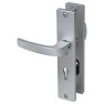 Nemef 3415-2 deurbeslag met kerntrekbeveiliging - knop/kruk - F1 - PC72 RS - rechthoekig - SKG***