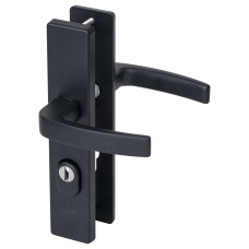 Ne&shy;mef 3417-2 deur&shy;be&shy;slag met kern&shy;trek&shy;be&shy;vei&shy;li&shy;ging - kruk/kruk - zwart - PC55 - SKG***