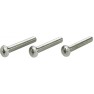 AMI veiligheidsbeslag knop/kruk PC 85 LS met kerntrekbeveiliging (afgerond) - SKG*** 
