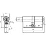 ASSA ABLOY CLIQ cilinder voor binnendeuren