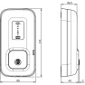 ASSA ABLOY CLIQ Wandprogrammeerapparaat 