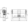 ASSA ABLOY CLIQ cilinder voor binnendeuren