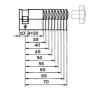 M&C Halve Knopcilinder