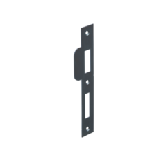 Ne&shy;mef P 646/12 sluit&shy;plaat - staal - recht&shy;hoe&shy;kig - DR.2+4