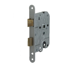 Ne&shy;mef 1269 dag- en nacht ci&shy;lin&shy;der&shy;slot - DR. 1+3 - doorn&shy;maat 50 PC 55 - voor&shy;plaat af&shy;ge&shy;rond RVS