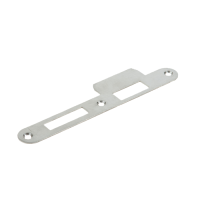 Sluitplaat Nemef RVS afgerond P646/17 DR.2+4 insteekslot Sluitplaat Nemef RVS afgerond P646/17 DR.2+4 insteekslot