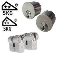 Ombouwset + 2 x DOM Plura cilinder - SKG** (mogelijk in combinatie met SKG***)
