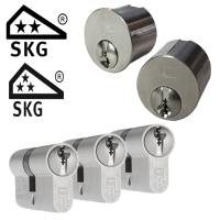 Ombouwset + 3 x DOM Plura cilinder - SKG** (mogelijk in combinatie met SKG***)