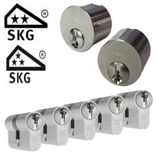 Om&shy;bouw&shy;set + 5 x DOM Plu&shy;ra ci&shy;lin&shy;der - SKG** (mo&shy;ge&shy;lijk in com&shy;bi&shy;na&shy;tie met SKG***)