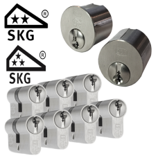 Om&shy;bouw&shy;set + 7 x DOM Plu&shy;ra ci&shy;lin&shy;der - SKG** (mo&shy;ge&shy;lijk in com&shy;bi&shy;na&shy;tie met SKG***)