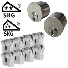 Om&shy;bouw&shy;set + 8 x DOM Plu&shy;ra ci&shy;lin&shy;der - SKG** (mo&shy;ge&shy;lijk in com&shy;bi&shy;na&shy;tie met SKG***)