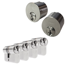 Om&shy;bouw&shy;set + 4 x DOM Sig&shy;ma Plus ci&shy;lin&shy;der