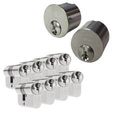 Om&shy;bouw&shy;set + 8 x DOM Sig&shy;ma Plus ci&shy;lin&shy;der