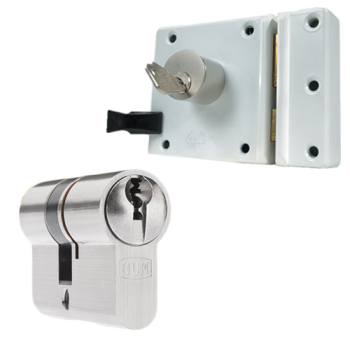 Oplegslot + 1 x DOM Sigma Plus cilinder