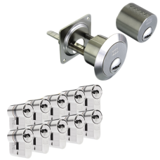Om&shy;bouw&shy;set + 10 x DOM ix&shy;Gam&shy;ma ci&shy;lin&shy;der