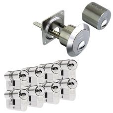 Om&shy;bouw&shy;set + 8 x DOM ix&shy;Gam&shy;ma ci&shy;lin&shy;der