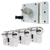 Oplegslot + 3 x DOM ixGamma cilinder