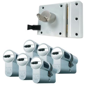 Oplegslot + 6 x Mauer New Wave 4
