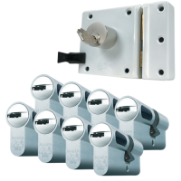 Oplegslot + 8 x Mauer New Wave 4