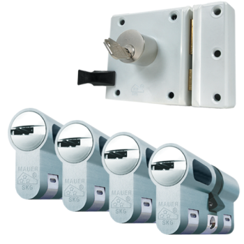 Oplegslot + 4 x Mauer New Wave 5