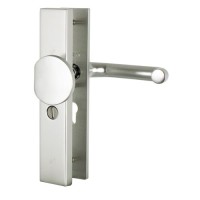 S2 veiligheidsbeslag 50 mm duwer/kruk PC 72 LS  met kerntrekbeveiliging (rechthoekig)