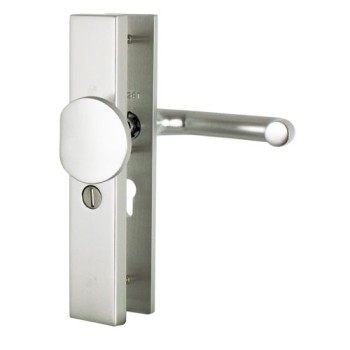 S2 veiligheidsbeslag 50 mm duwer/kruk PC 72 LS  met kerntrekbeveiliging (rechthoekig)