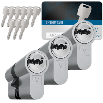 Vesper Extreme+ cilinder met kerntrekbeveiliging (3x) 