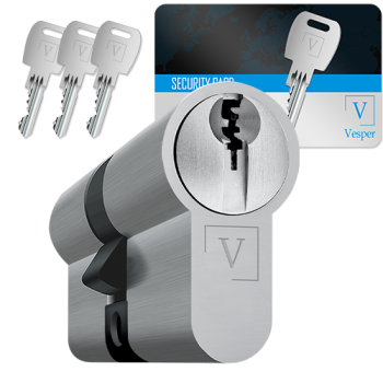 Vesper Secure+ cilinder met kerntrekbeveiliging (1x) 