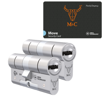 M&C Move cilinder met kerntrekbeveiliging (2x) - SKG***